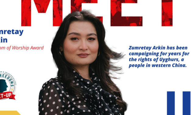 世维会 | 维吾尔人祖姆拉提阿伊·艾尔肯女士等国际五得主分享2024年四大自由奖